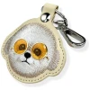 Чохол-брелок Nimmy для AirTag Glasses Cool Dog Khaki (N-YJ-YSK-02)