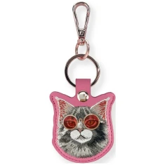 Чохол для локатора Nimmy Glasses Cool and Cute Cat Pink (N-YJ-YSK-018)