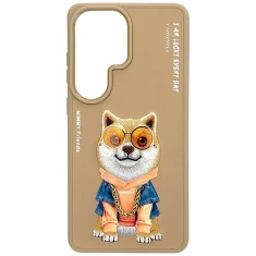 Чохол Nimmy Glasses Cool Dog для Samsung Galaxy S26 Ultra Бежевий (N-YJ-S26-ultra-012-A)