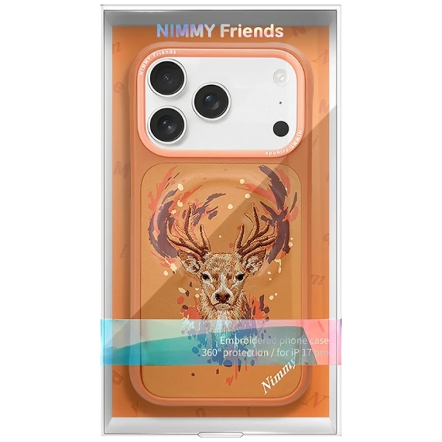 Чохол Nimmy Jeleń для iPhone 17 Pro Max Orange with MagSafe (N-CXXM-IP17-PRO-MAX-046)