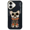 Чохол Nimmy Glasses Cool Dog для iPhone 16 Black (N-YJ-IP16-01)
