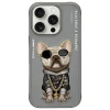 Чохол Nimmy Glasses Cool Dog для iPhone 16 Pro Max Gray (N-YJ-IP16-PRO-MAX-01-B)