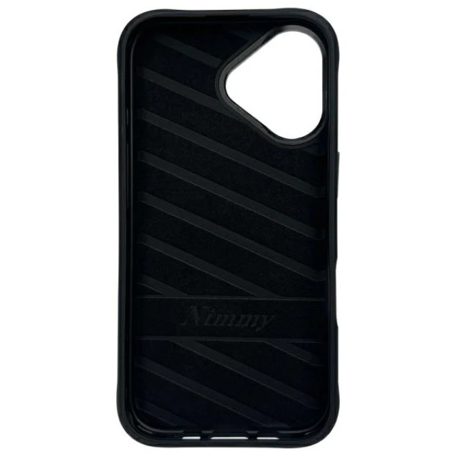 Чохол Nimmy Cool&Cute 2.0 Dog для iPhone 16 Black (N-KM-IP6-01)