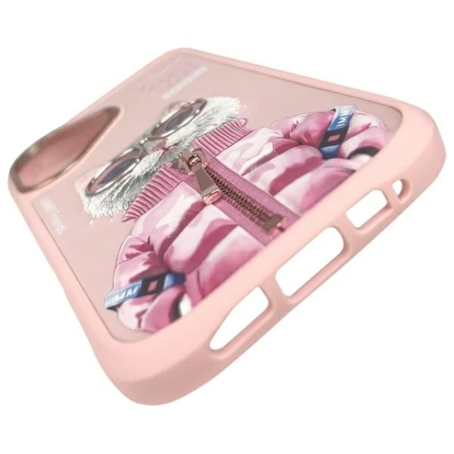 Чохол Nimmy Cool&Cute 2.0 Cat для iPhone 16 Pink (N-KM-IP6-04)