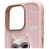 Чохол Nimmy Cool&Cute 2.0 Cat для iPhone 16 Pro Pink (N-KM-IP16-PRO-04)