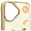 Чохол Nimmy Cool&Cute 2.0 Cat для iPhone 16 Khaki (N-KM-IP6-05)