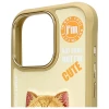 Чохол Nimmy Cool&Cute 2.0 Cat для iPhone 16 Pro Khaki (N-KM-IP16-PRO-05)