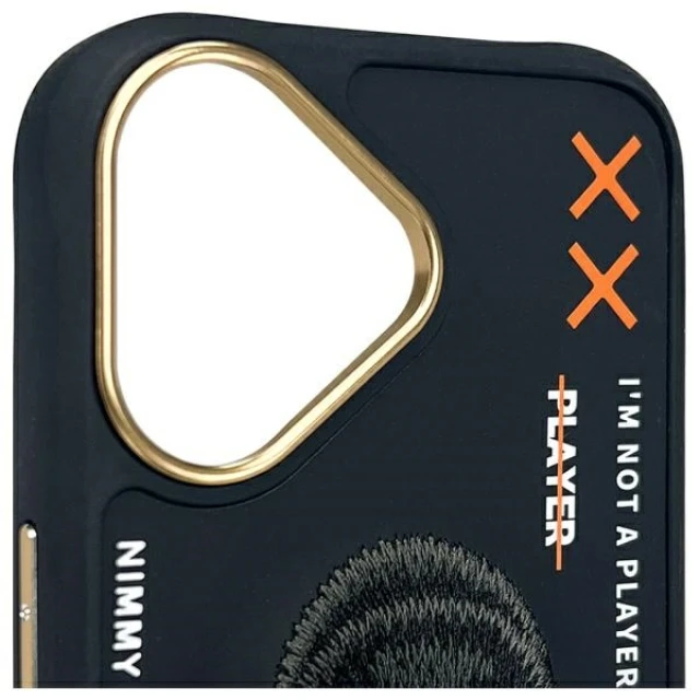 Чохол Nimmy Cool&Cute 2.0 Monkey для iPhone 16 Black (N-KM-IP6-016)