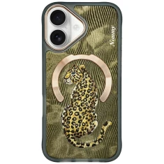 Чохол Nimmy Magnetic Fantasy Animal для iPhone 16 Gold with MagSafe (N-CXMHDW-IP16-03)