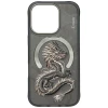 Чохол Nimmy Dragon для iPhone 16 Pro Max Gray with MagSafe (N-CXMHDW-IP16-PRO-MAX-06)