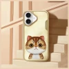Чохол Nimmy Big Eyed Pet 2.0 Cat для iPhone 16 Khaki (N-XDY-IP16-05)