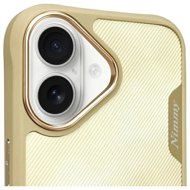 Чохол Nimmy Big Eyed Pet 2.0 Cat для iPhone 16 Khaki (N-XDY-IP16-05)