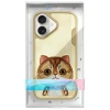 Чохол Nimmy Big Eyed Pet 2.0 Cat для iPhone 16 Khaki (N-XDY-IP16-05)