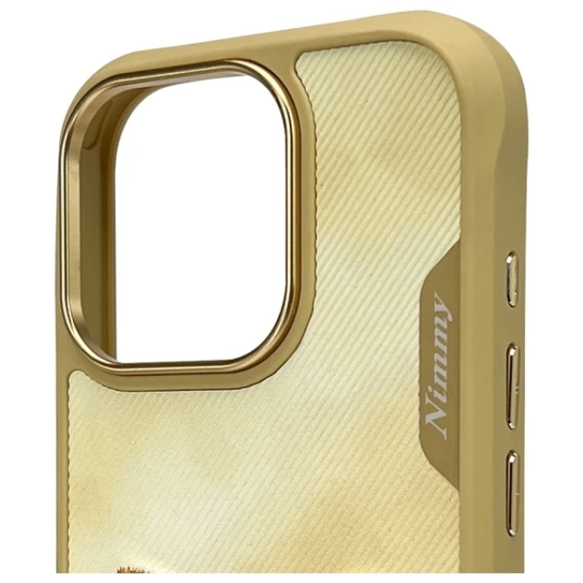 Чохол Nimmy Big Eyed Pet 2.0 Cat для iPhone 16 Pro Max Khaki (N-XDY-IP16-PRO-MAX-05)