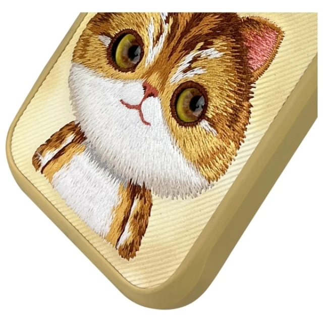 Чохол Nimmy Big Eyed Pet 2.0 Cat для iPhone 16 Pro Max Khaki (N-XDY-IP16-PRO-MAX-05)