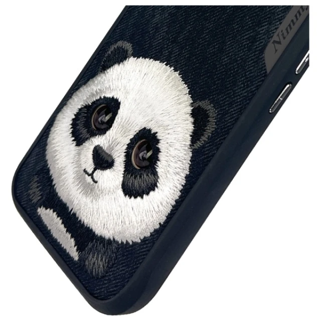 Чохол Nimmy Big Eyed Pet 2.0 Panda для iPhone 16 Black (N-XDY-IP16-06)