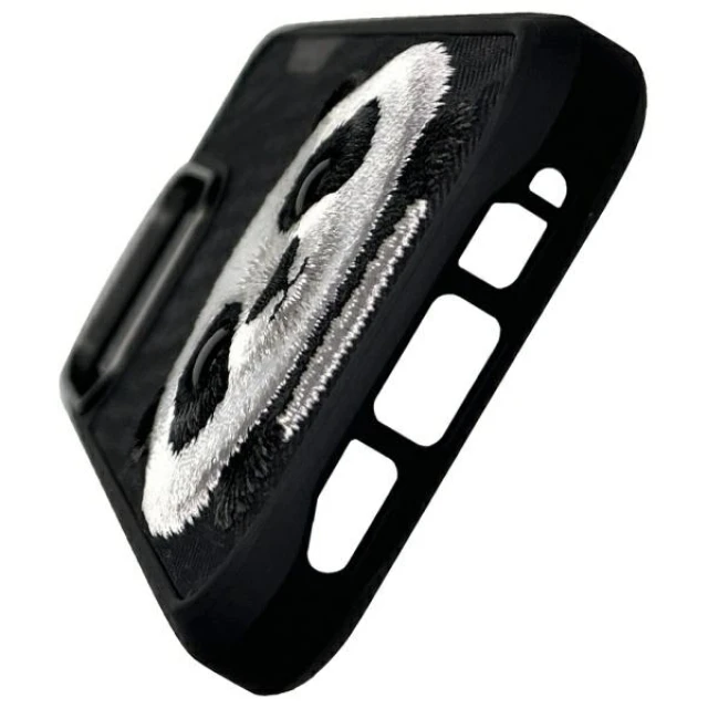 Чохол Nimmy Big Eyed Pet 2.0 Panda для iPhone 16 Pro Black (N-XDY-IP16-PRO-06)