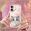 Чохол Nimmy Big Eyed Pet 2.0 Cat для iPhone 16 Pink (N-XDY-IP16-07)