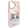 Чохол Nimmy Big Eyed Pet 2.0 Cat для iPhone 16 Pink (N-XDY-IP16-07)