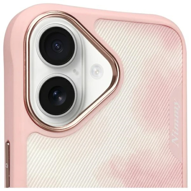 Чохол Nimmy Big Eyed Pet 2.0 Cat для iPhone 16 Pink (N-XDY-IP16-07)