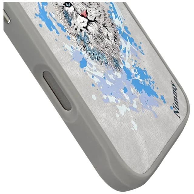 Чохол Nimmy Pantera для iPhone 16 Pro Max Light Gray with MagSafe (N-CXXM-IP16-PRO-MAX-060)