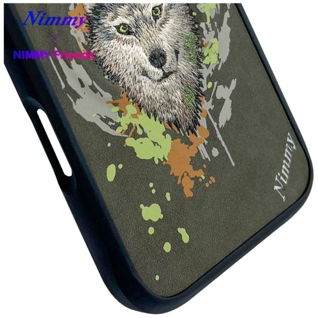 Чохол Nimmy Wilk для iPhone 16 Dark Gray with MagSafe (N-CXXM-IP16-061)