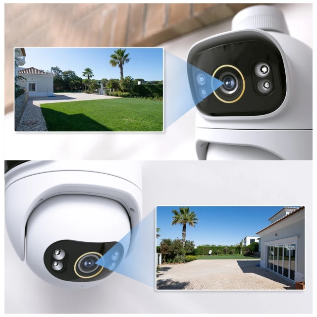 Камера зовнішня Imilab EC6 Dual 3K+3K WiFi Spotlight White (EHC-068-EU-3K)