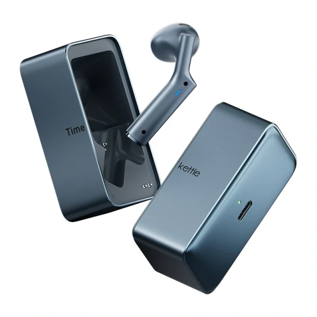 Навушники TWS TimeKettle W4 Plus з перекладом Blue (W3plusbl)