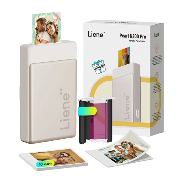 Портативний фотопринтер Liene Pearl N200 Pro 2x3