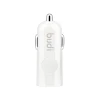 Зарядний пристрій Budi автомобільний USB + кабель Lightning White (BD062L)