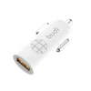 Зарядка автомобільна Budi USB 18W QC3.0 White (BD062Q)