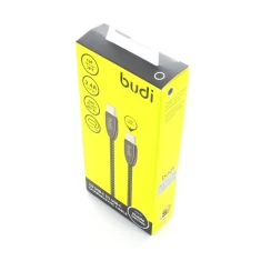 Кабель USB-C to USB-C Budi 2.4A 1m Black (BD160C)