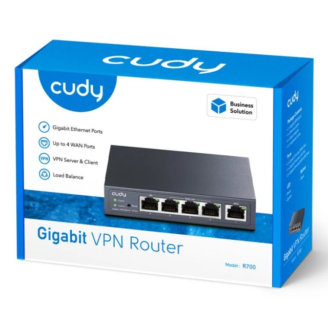 Роутер CUDY R700 Gigabit Multi-WAN VPN (6971690792985)
