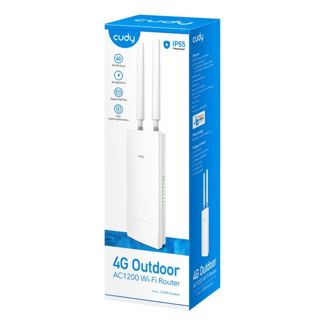 Роутер CUDY LT700 Outdoor 4G/5G (6971690793142)