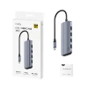 Хаб CUDY USB-C UH500 6-IN-1 с HDMI 4K (6971690793609)