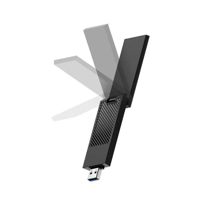 Мережевий адаптер CUDY WU5400 USB Wi-Fi AC1300 (6971690793708)