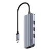 Хаб CUDY USB-C UH606 6-IN-1 з Gigabit Ethernet (6971690794460)