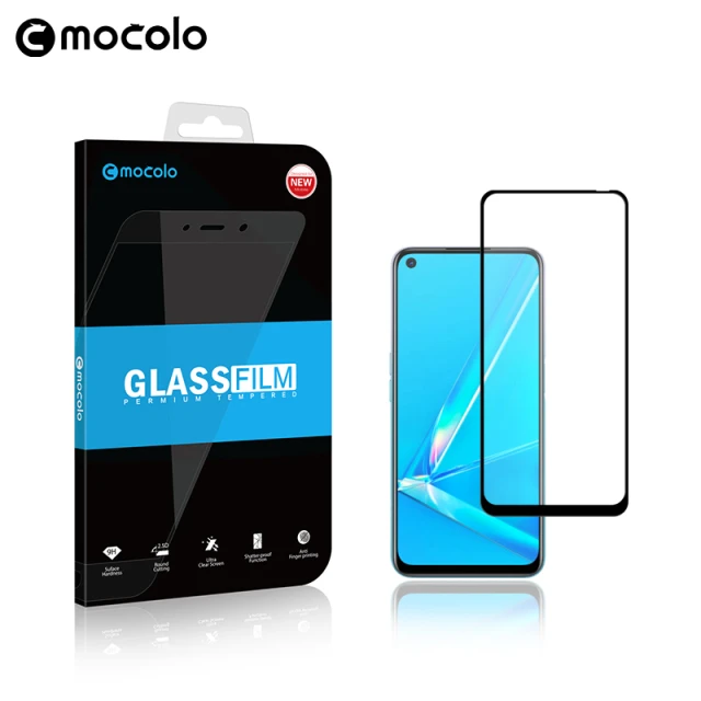 Скло захисне Mocolo 2.5D Full Glue OPPO A92 (6971780260059)