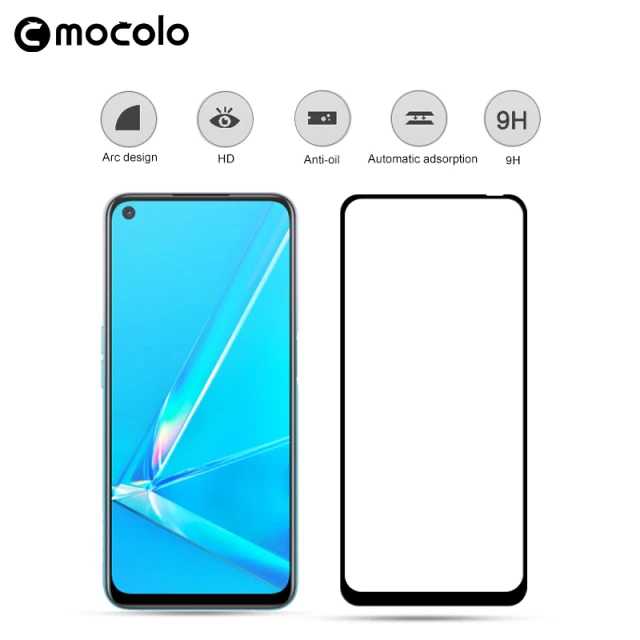 Скло захисне Mocolo 2.5D Full Glue OPPO A92 (6971780260059)