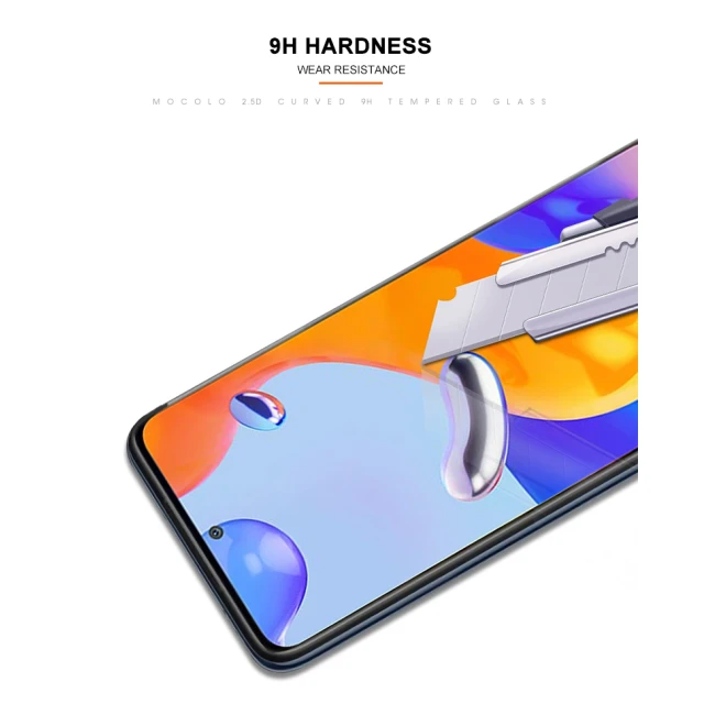 Скло захисне Mocolo 2.5D Full Glue для Xiaomi Redmi Note 11 Pro (HM6538)