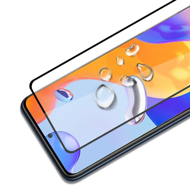Скло захисне Mocolo 2.5D Full Glue для Xiaomi Redmi Note 11 Pro (HM6538)