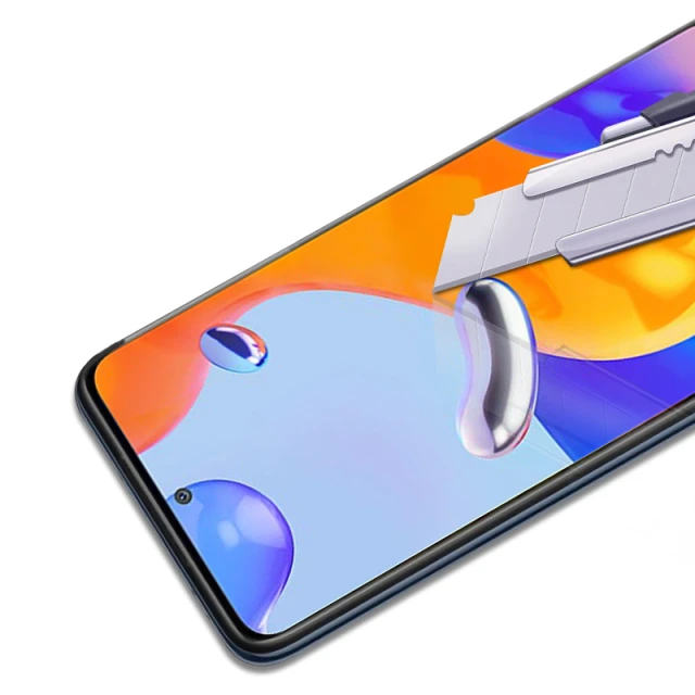 Скло захисне Mocolo 2.5D Full Glue для Xiaomi Redmi Note 11 Pro (HM6538)