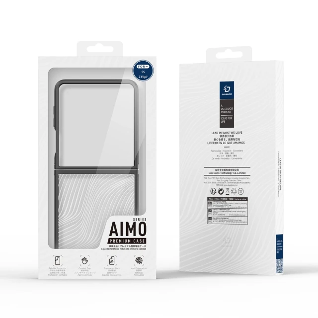 Чохол Dux Ducis Aimo для Samsung Galaxy Flip 7 Black (6971824150773)