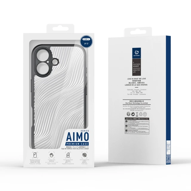 Чехол Dux Ducis Aimo для iPhone 17 Black (6971824153019)