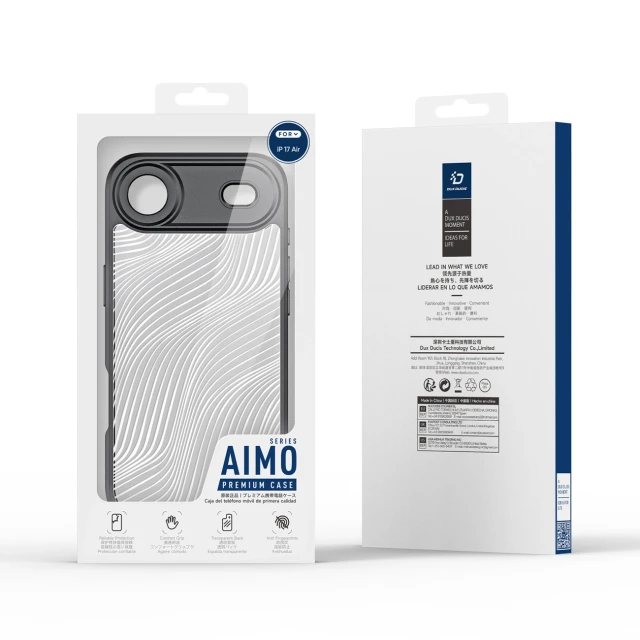 Чохол Dux Ducis Aimo для iPhone 17 Air Black (6971824153279)