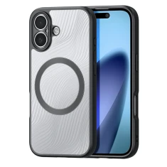Чехол Dux Ducis Aimo Mag для iPhone 17 Black with MagSafe (6971824153309)