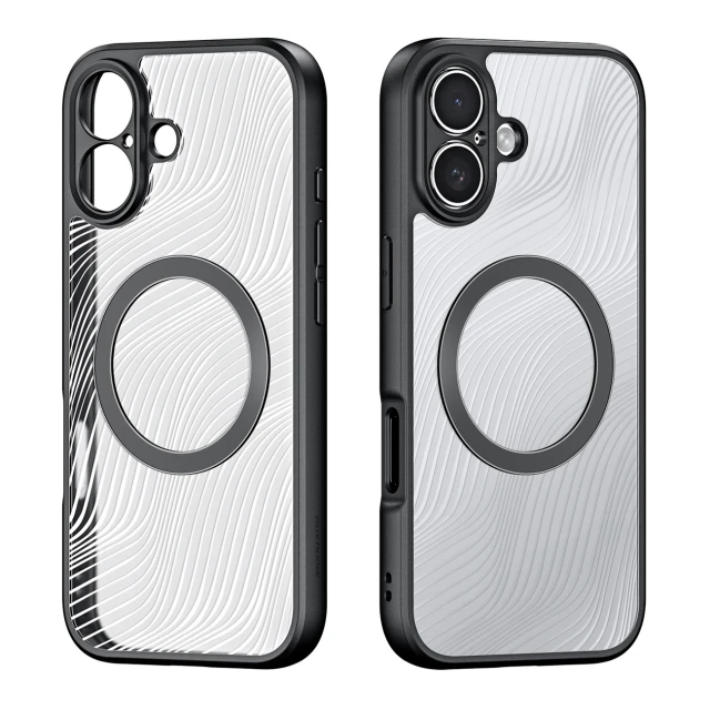 Чохол Dux Ducis Aimo Mag для iPhone 17 Black with MagSafe (6971824153309)