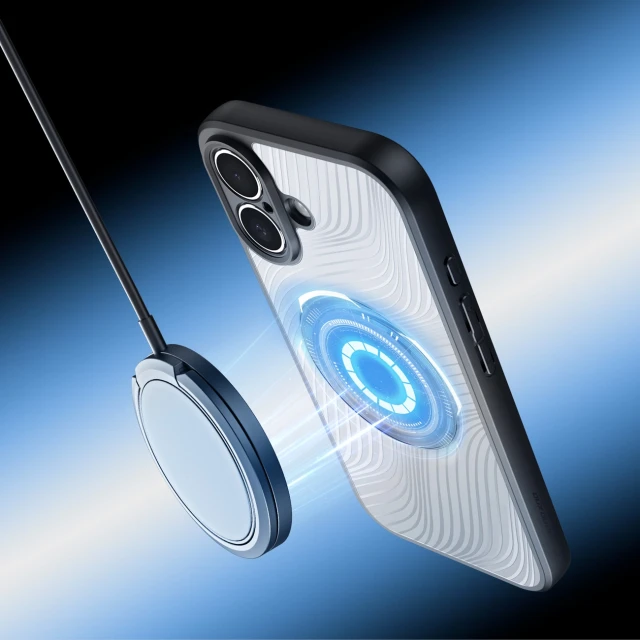 Чохол Dux Ducis Aimo Mag для iPhone 17 Black with MagSafe (6971824153309)