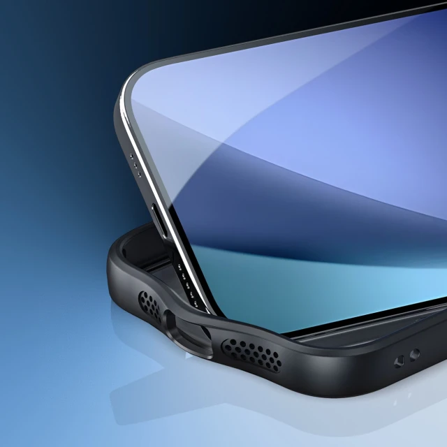 Чохол Dux Ducis Aimo Mag для iPhone 17 Black with MagSafe (6971824153309)