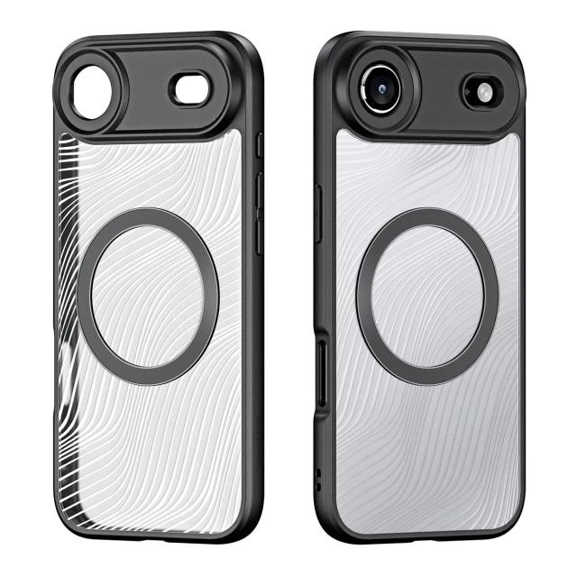 Чохол Dux Ducis Aimo Mag для iPhone 17 Air Black with MagSafe (6971824153316)
